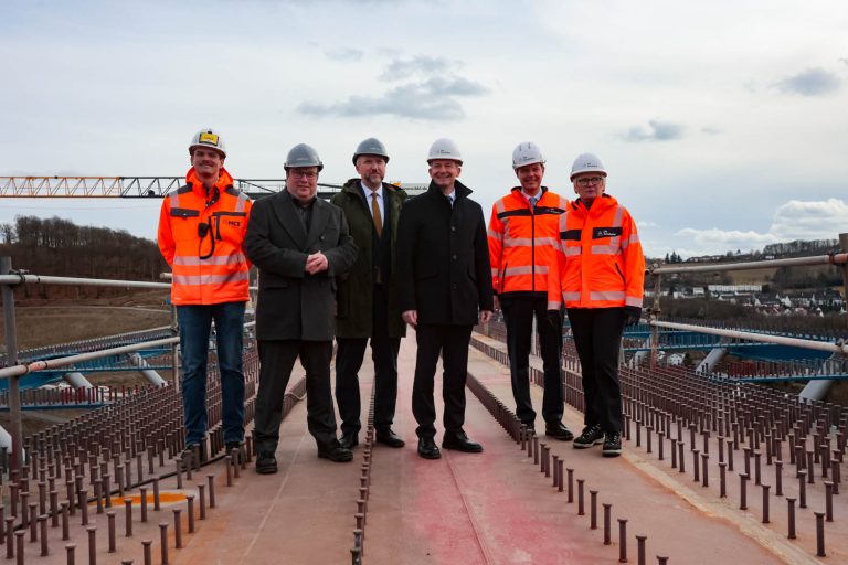 Brückenneubau: Talbrücke Rahmede wird zum Leuchtturmprojekt