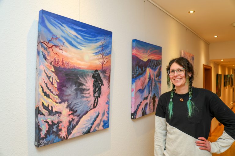 Bilder mit Gemüse gemalt