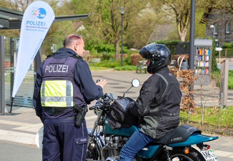 Motorradkontrollen zum Saisonstart