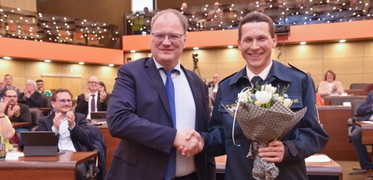 Martin Weber neuer Kreisbrandmeister
