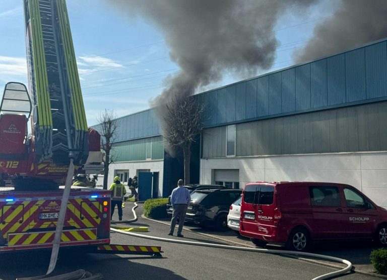 Brand in Filteranlage
