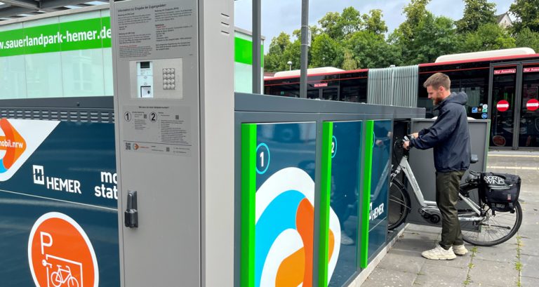 Kostenfreie Radboxen für alle Radfahrer Kostenfreie Radboxen für alle Radfahrer