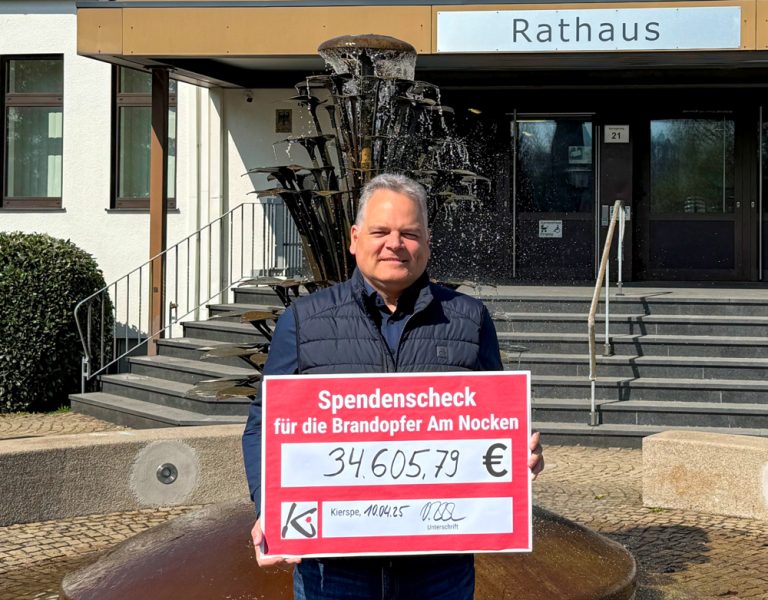 Mehr als 34.600 Euro gespendet