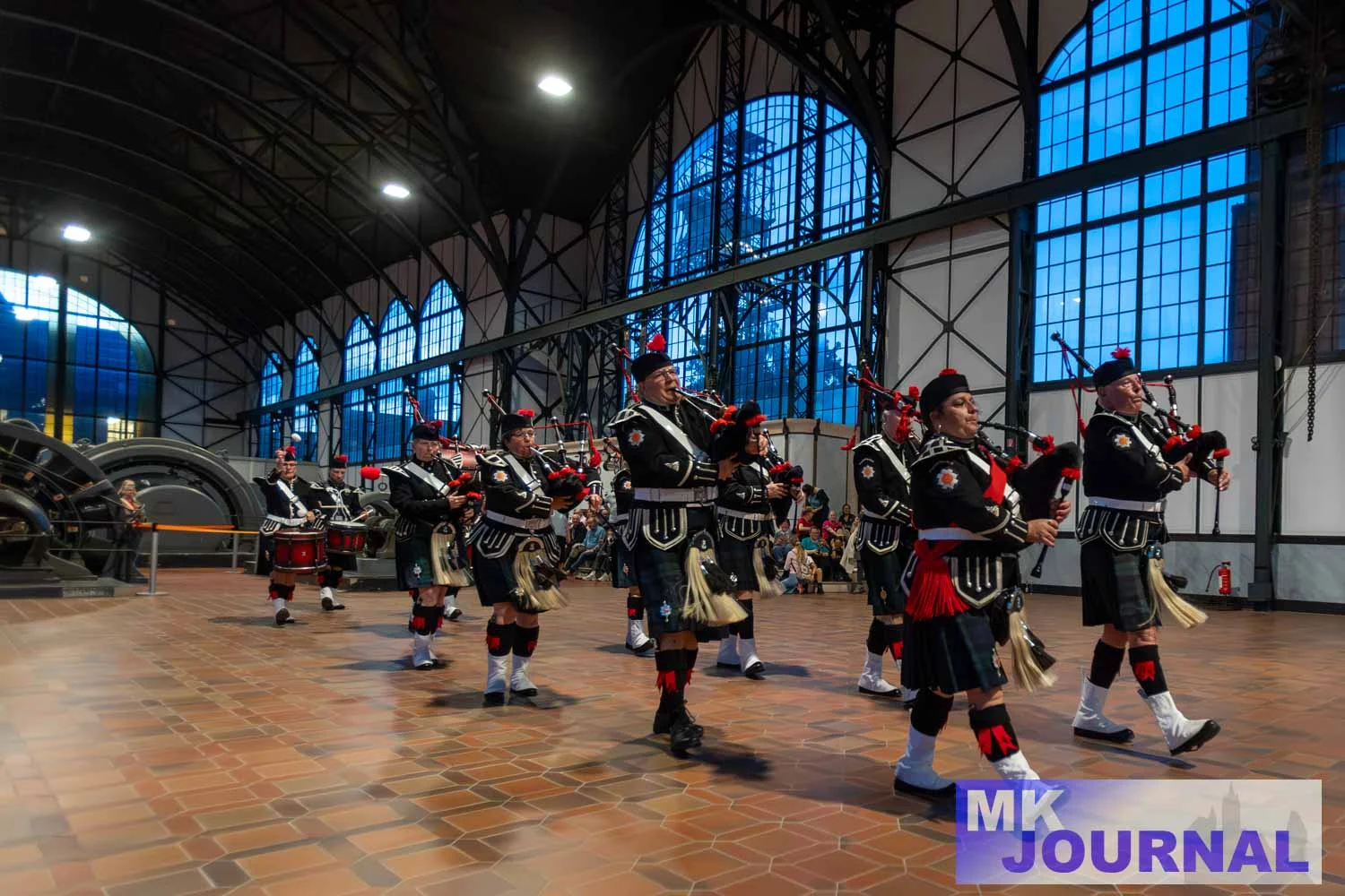 1st Sauerland Pipes and Drums @ Zeche Zollern in Dortmund