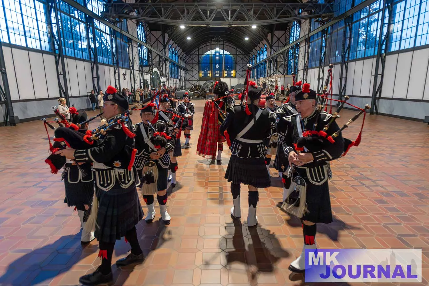 1st Sauerland Pipes and Drums @ Zeche Zollern in Dortmund
