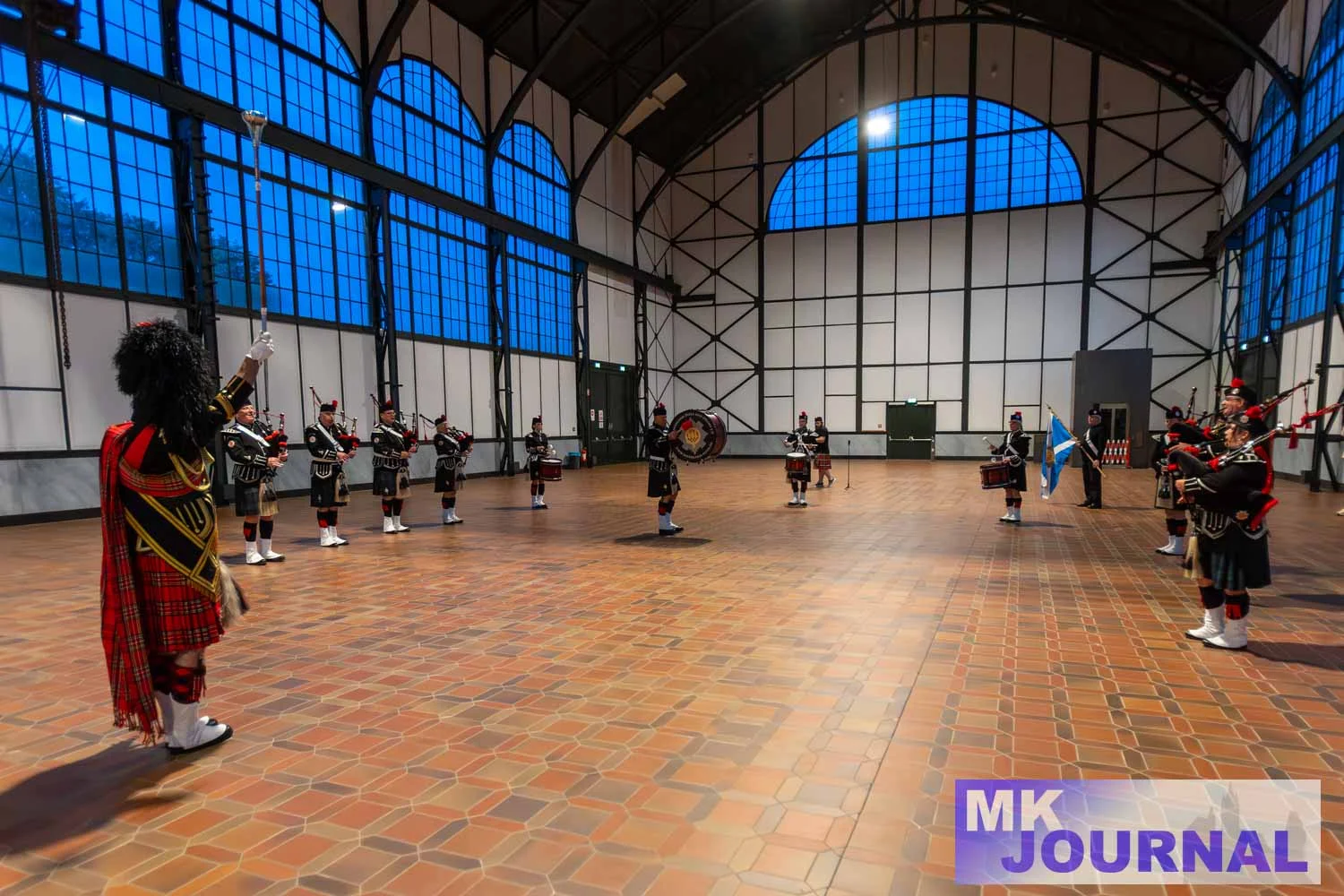 1st Sauerland Pipes and Drums @ Zeche Zollern in Dortmund