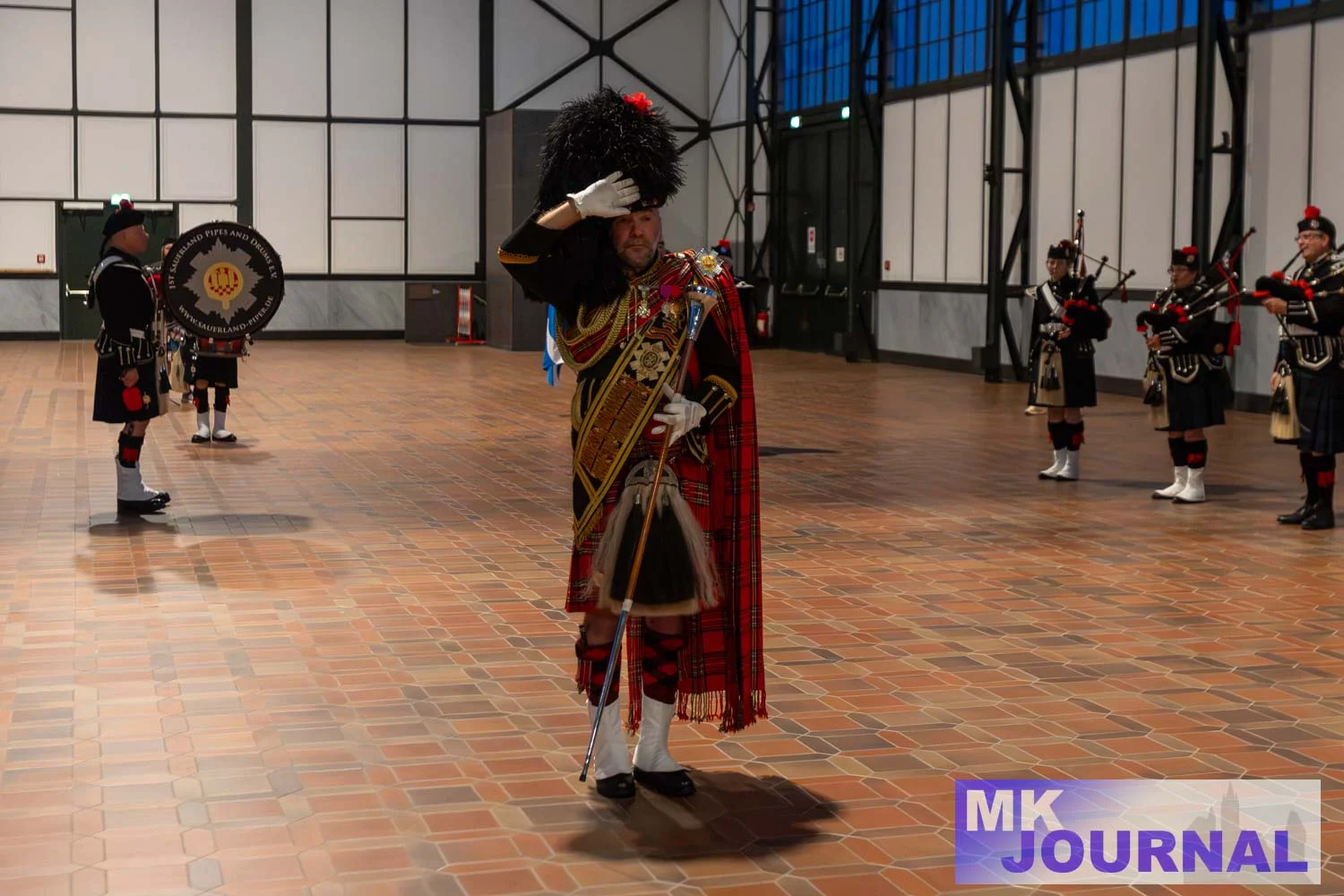 1st Sauerland Pipes and Drums @ Zeche Zollern in Dortmund