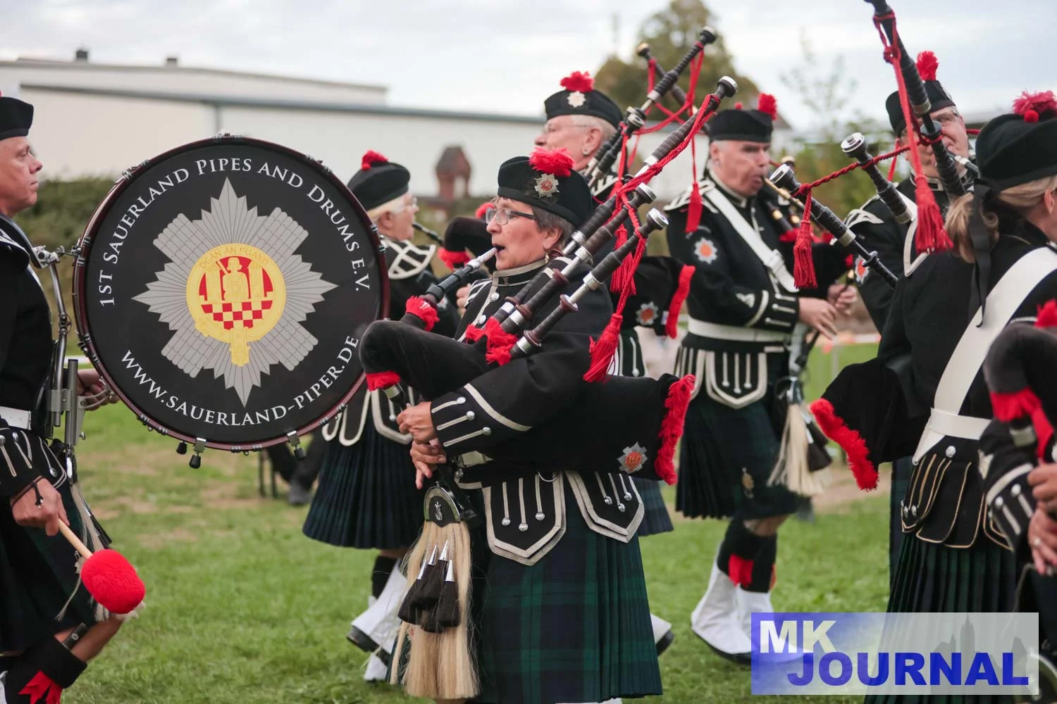 1st Sauerland Pipes and Drums @ Zeche Zollern in Dortmund